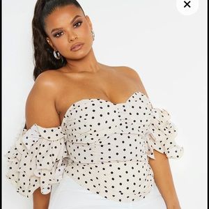 Off the shoulder shirt